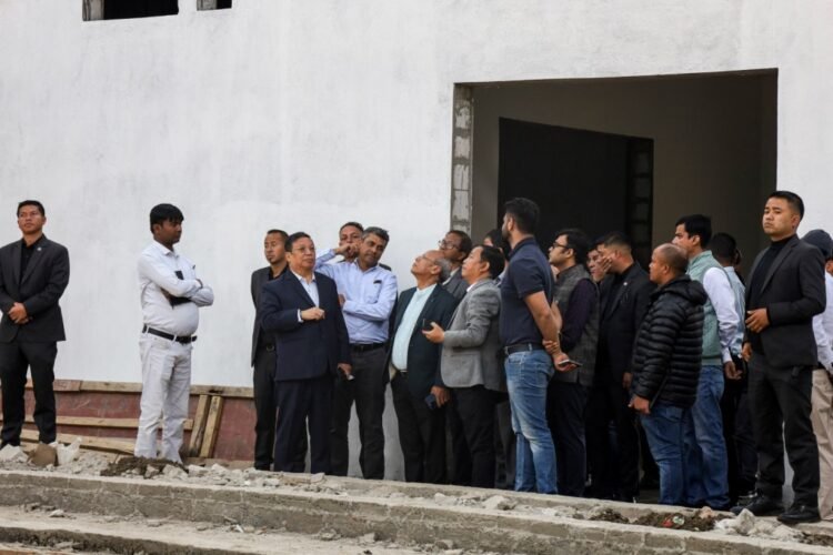 Speaker happy with construction work of new Assembly