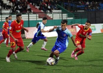 I-League: Careless Lajong waste chances in 8-goal draw