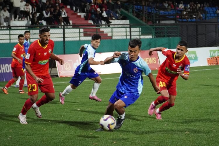 I-League: Careless Lajong waste chances in 8-goal draw