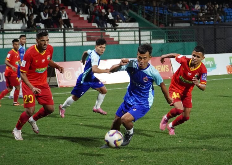I-League: Careless Lajong waste chances in 8-goal draw