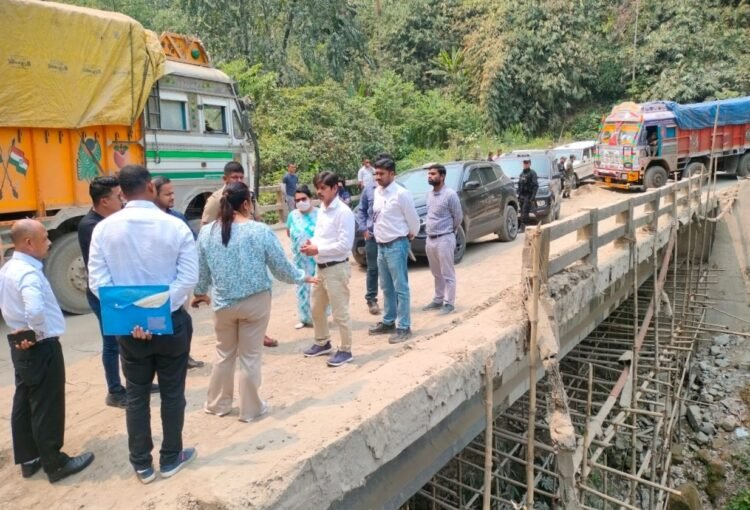 MLA still unhappy over sluggish pace of works on NH 6
