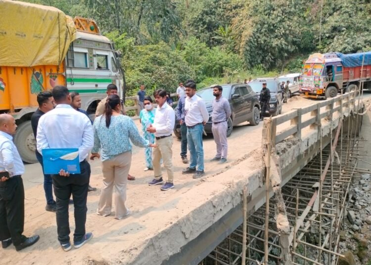 MLA still unhappy over sluggish pace of works on NH 6