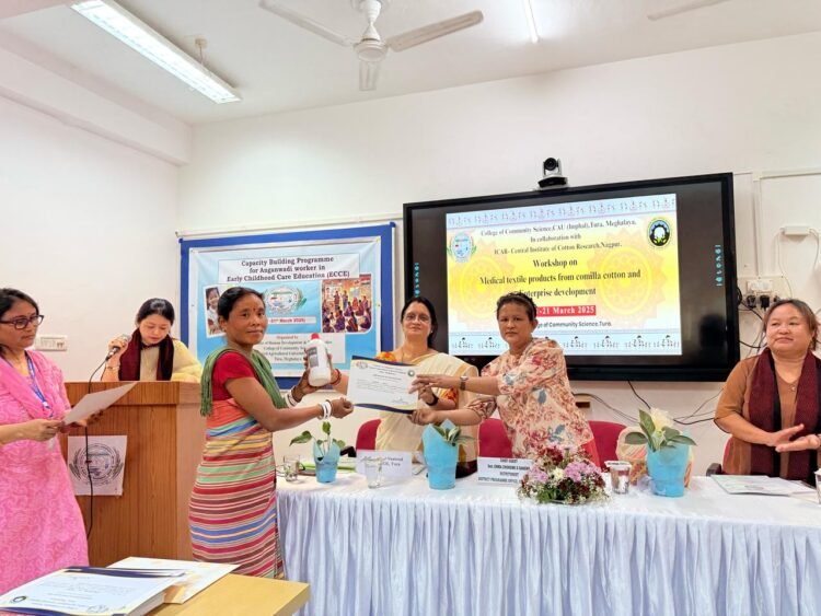 Workshop on use of comilla cotton as medical textile ends