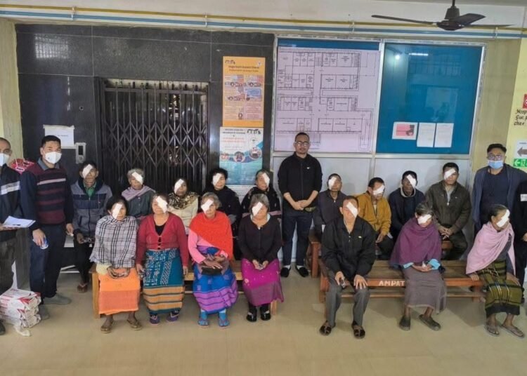 Cataract screening and operation camp held in Ampati