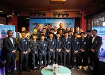 Meghalaya holds send-off ceremony for Myngken school ahead of Paris tournament