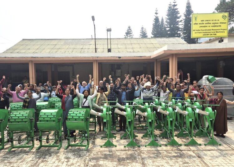 ICAR Umiam distributes processing machines to boost turmeric