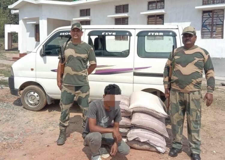Sugar smuggler bagged by BSF