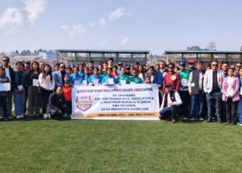 SWKH felicitates Meghalaya Games athletes