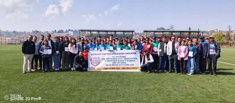 SWKH felicitates Meghalaya Games athletes