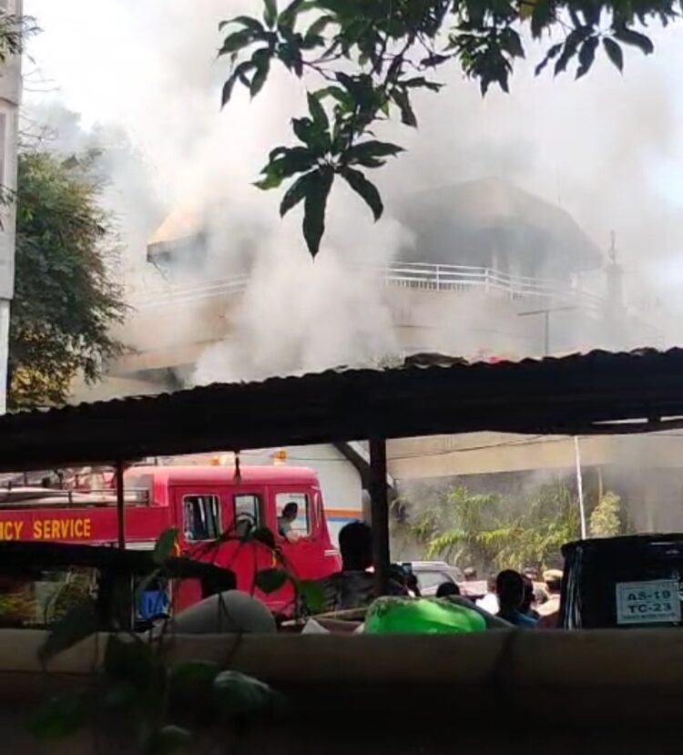 Massive fire engulfs residence of former Tura MDC