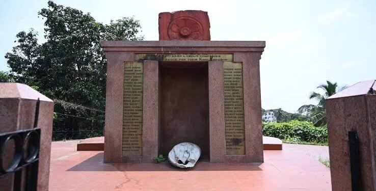 NGOs forum condemns demolition of Garo Labour Corp WWI monument