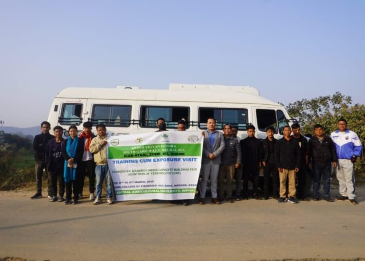 South Garo Hills farmers exposed to fish farming in Assam