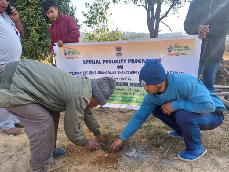 Publicity progs held in Nongstoiñ to promote cleanliness & drug-free society