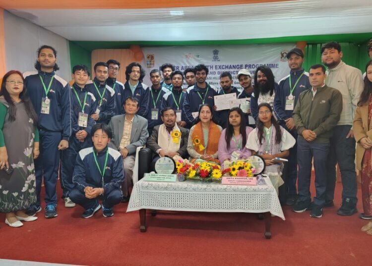 Border area youth exchange participants visit Meghalaya