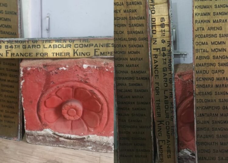 Garo forum not happy with DC’s explanation on renovation of Cenotaph