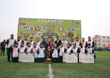 Assam Rifles Women’s Football Tournament concludes