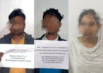 Ri Bhoi police nabs 3, including Bangladeshi woman involved in trafficking