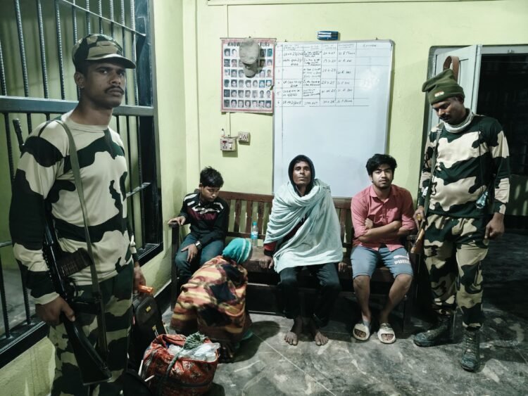 Seven Bangladeshis nabbed by BSF in separate ops