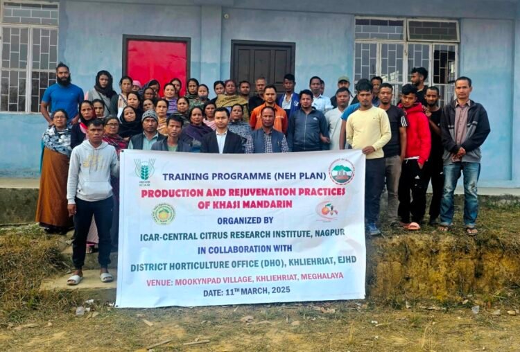 53 farmers attend training on Khasi Mandarin cultivation