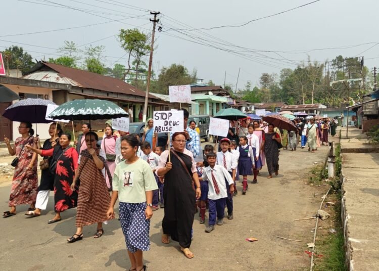 Community protests assault on pregnant woman