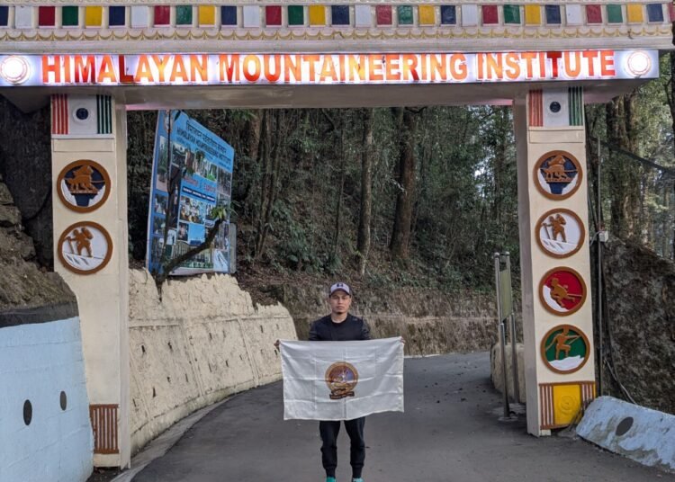 Climbing: Shangpung lad undertaking search & rescue course