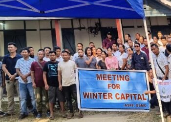 Public meeting held in Williamnagar for winter capital