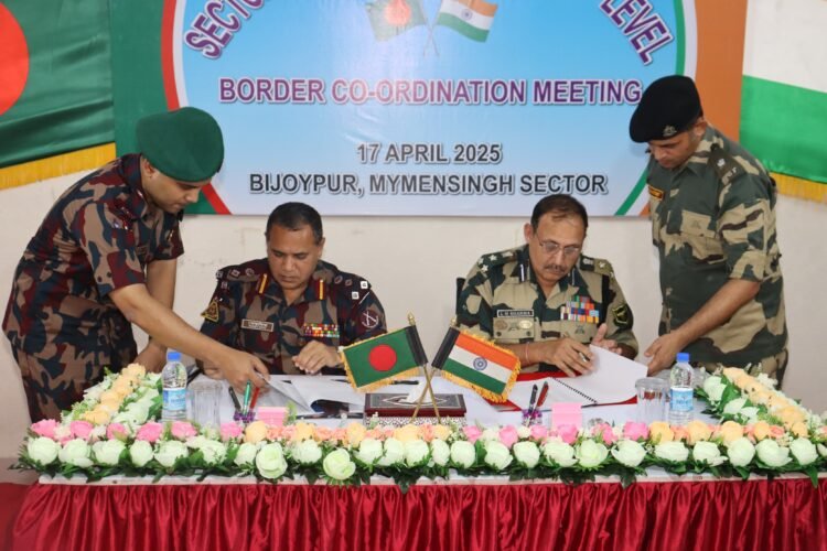 India, Bangladesh forces hold talks to strengthen border security