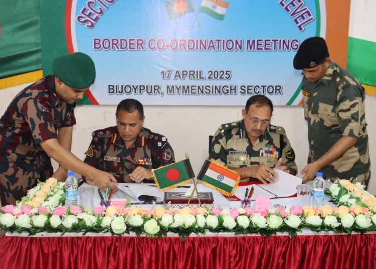 India, Bangladesh forces hold talks to strengthen border security
