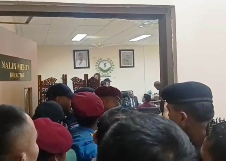 HYC shuts NEIGRIHMS director’s office