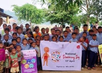 Deworming day launched in South West Garo Hills