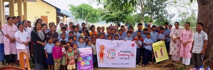 Deworming day launched in South West Garo Hills