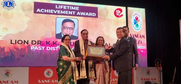 Lions Club honours Jhunjhunwala with lifetime achievement award