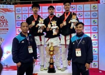 Meghalaya karatekas win 3 bronze medals at national championship