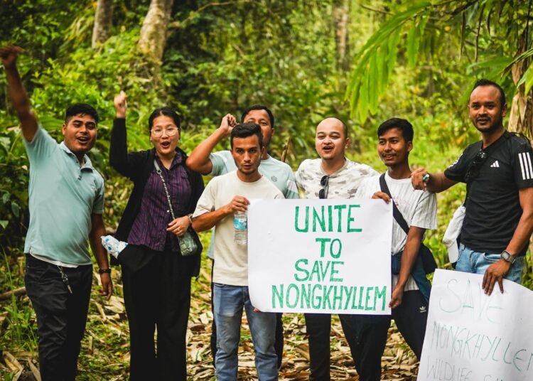 Green group takes anti-development protest to Nongkhyllem
