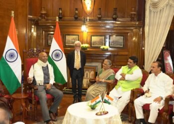 Parliamentary panel visits Meghalaya Guv