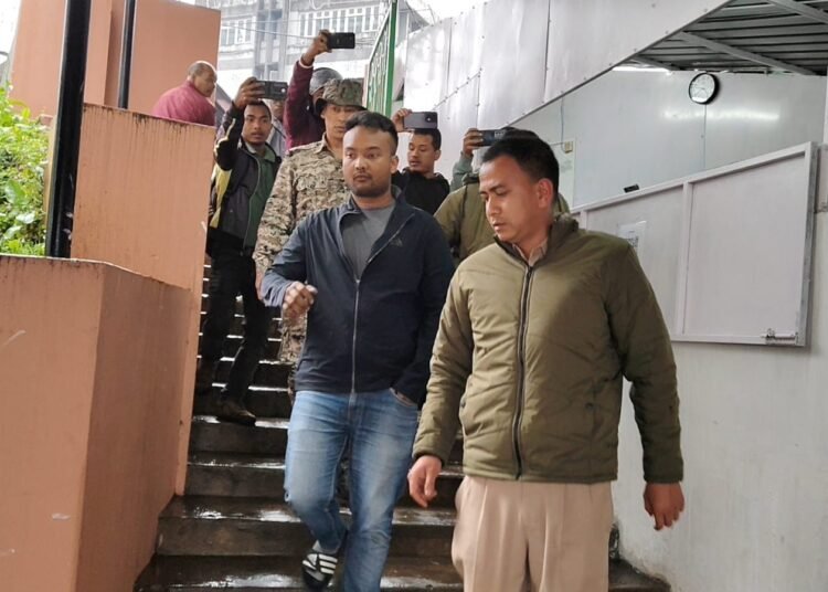 NEHUSU prez arrested in professor assault case