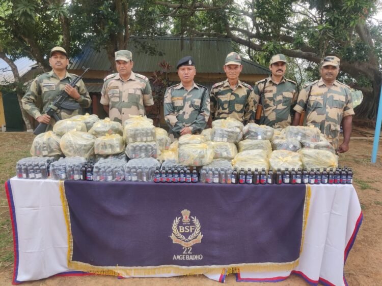 BSF seize phensedyl, nab Bangladeshis