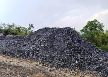 3000 MT illegal coal seized from forest in EJH
