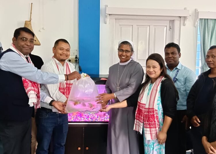 Programme to promote ornamental fish in schools held