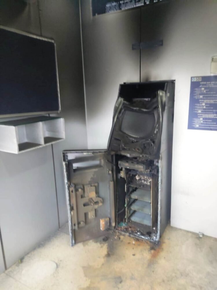 Over 28 lakh looted from ATM in Mawkriah