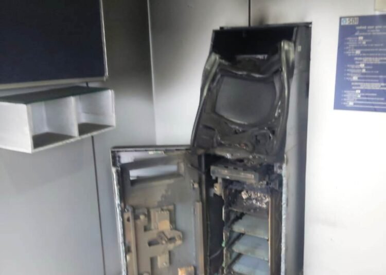 Over 28 lakh looted from ATM in Mawkriah