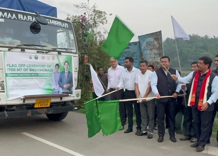 Meghalaya to auction 1700 MT broomgrass, CM flags off consignment