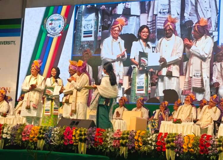 CAU holds convocation, students from Tura among Gold medallists