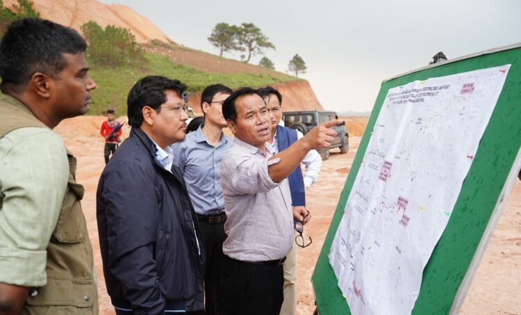 CM inspects progress of NST infra projects