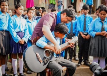 Ri-Bhoi village gets power restored after 18 years; gives Conrad rousing welcome