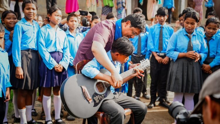 Ri-Bhoi village gets power restored after 18 years; gives Conrad rousing welcome