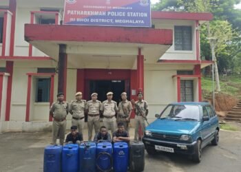 Diesel thieves nabbed by cops at Patharkhmah