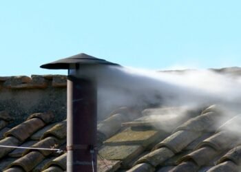 White smoke pours out of Sistine Chapel chimney signalling new pope elected