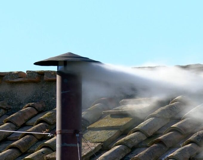 White smoke pours out of Sistine Chapel chimney signalling new pope elected