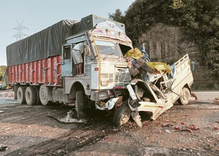 Driver speeding on wrong side of highway killed